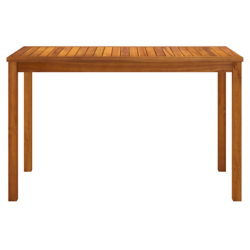 vidaXL Garden Table 110x55x67 cm Solid Wood Acacia by vidaXL