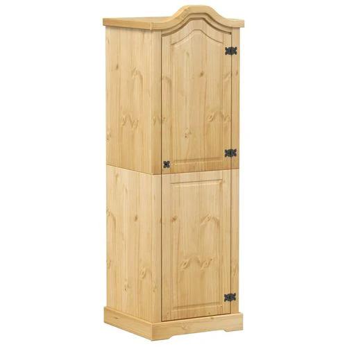 vidaXL Wardrobe Corona 55x52x170 cm Solid Wood Pine by vidaXL