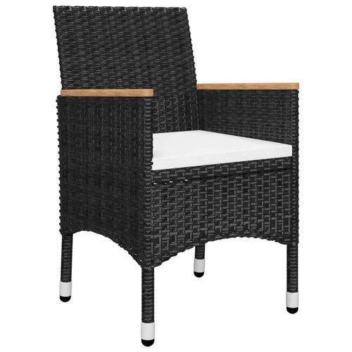 Elegant Acacia Wood Garden Dining Set with Cushions for Outdoor Entertaining by vidaXL