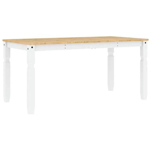 vidaXL 3 Piece Dining Set Panama White Solid Wood Pine by vidaXL