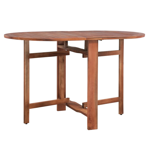 vidaXL Garden Table 120x70x74 cm Solid Acacia Wood by vidaXL