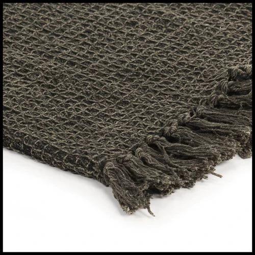 vidaXL vidaXL Cotton Throw 160x210 cm Soft Cozy Blanket for Home Decor - Throws
