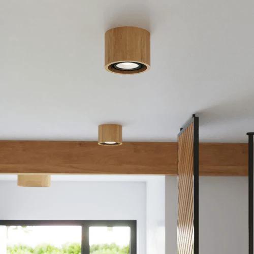 Ceiling lamp wood Basic Scandinavian Design GU10 by Sollux Lighting