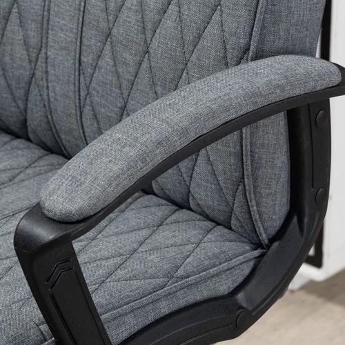 Unbranded High-Back Home Office Chair with Adjustable Height and Swivel Wheels Vinsetto - Office Chair
