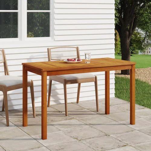 vidaXL Garden Table 110x55x67 cm Solid Wood Acacia by vidaXL