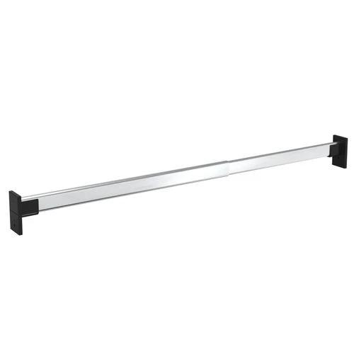 vidaXL Telescopic Wardrobe Rails 4 pcs Silver 58-100 cm - Wardrobe