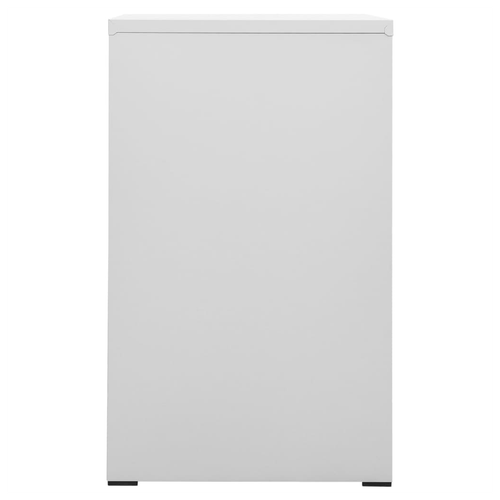 vidaXL Filing Cabinet Light Grey 46x62x102.5 cm Steel by vidaXL