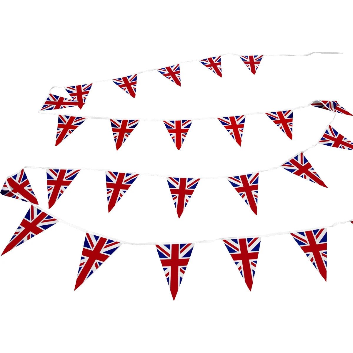 Union Jack Flag Bunting 10m by Monster Shop