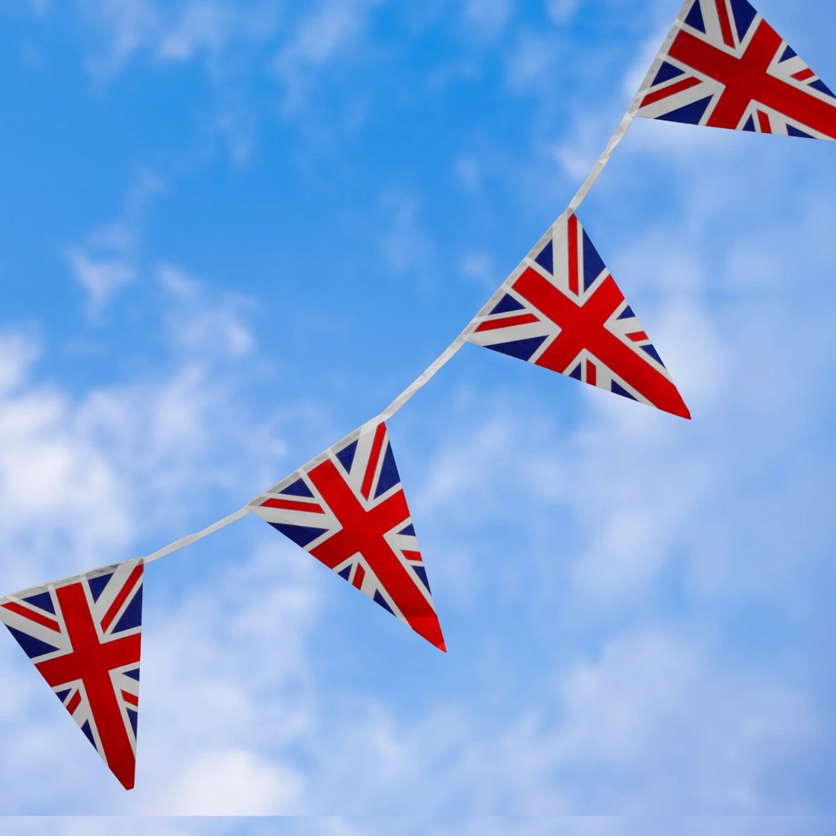 Union Jack Flag Bunting 10m by Monster Shop