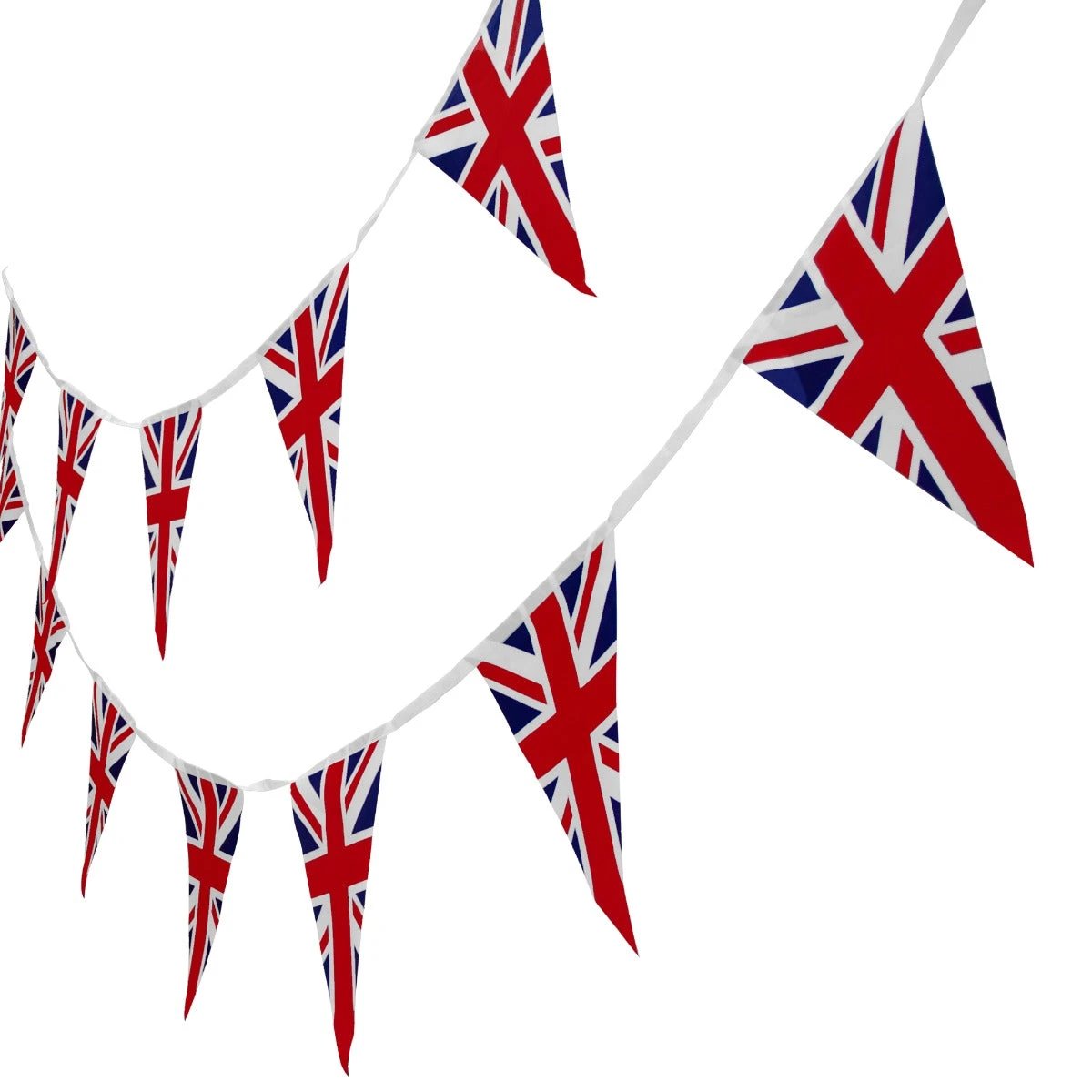 Union Jack Flag Bunting 10m by Monster Shop