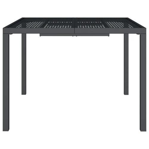vidaXL Garden Table Anthracite 50x50x72 cm Steel by vidaXL
