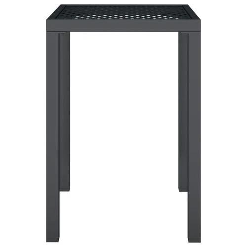 vidaXL vidaXL Garden Table Anthracite 50x50x72 cm Steel -