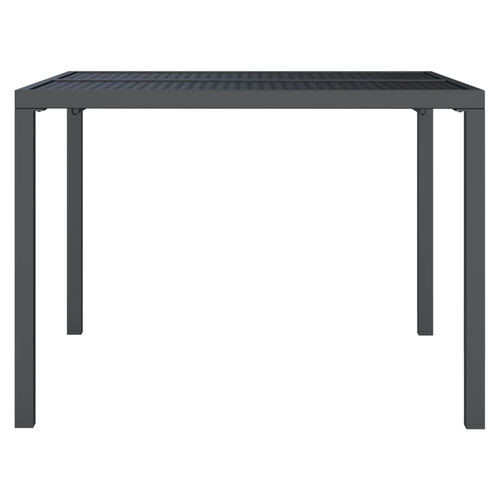 vidaXL Garden Table Anthracite 50x50x72 cm Steel by vidaXL