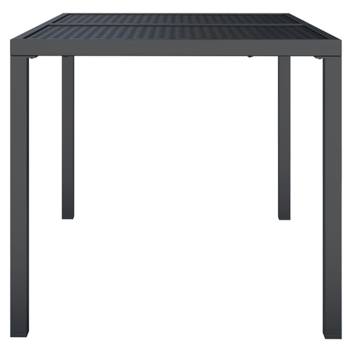 vidaXL vidaXL Garden Table Anthracite 50x50x72 cm Steel -