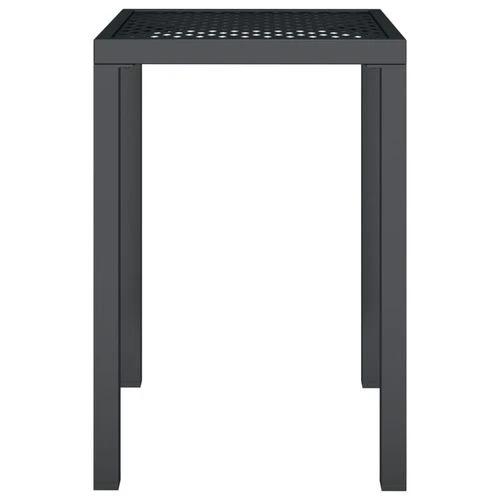 vidaXL Garden Table Anthracite 50x50x72 cm Steel by vidaXL