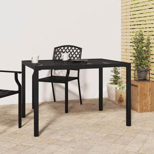 vidaXL Garden Table Anthracite 50x50x72 cm Steel by vidaXL