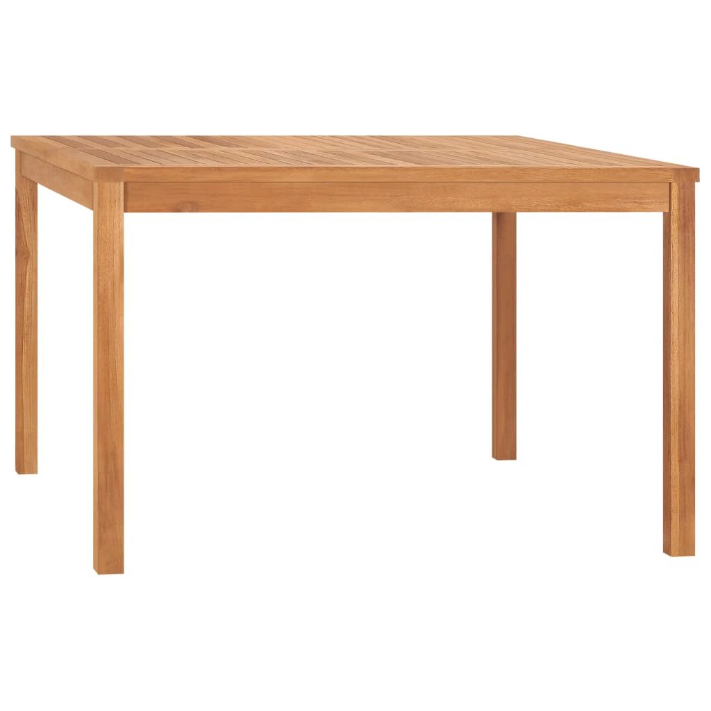 vidaXL Garden Table 80x80x77 cm Solid Teak Wood -