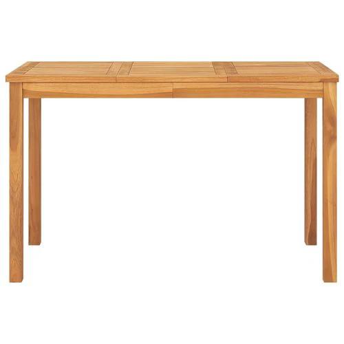 vidaXL Garden Table 80x80x77 cm Solid Teak Wood -