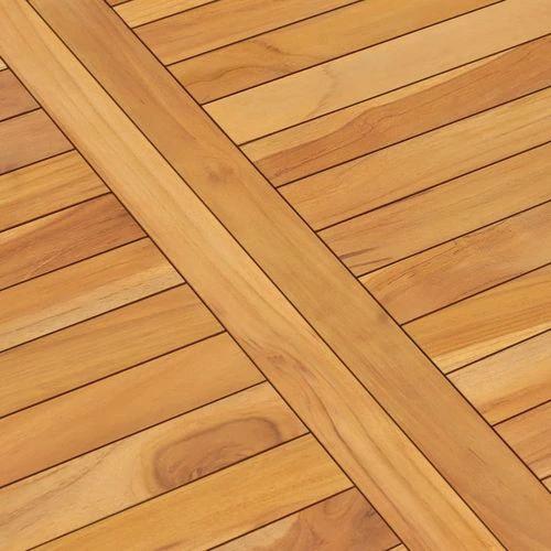 vidaXL Garden Table 80x80x77 cm Solid Teak Wood -
