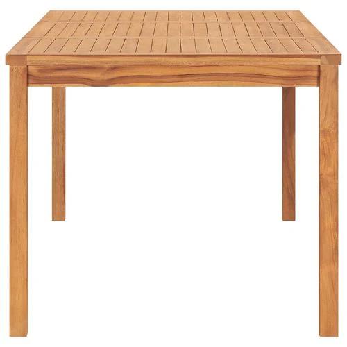 vidaXL Garden Table 80x80x77 cm Solid Teak Wood -