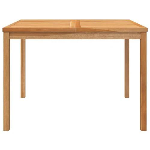 vidaXL Garden Table 80x80x77 cm Solid Teak Wood -