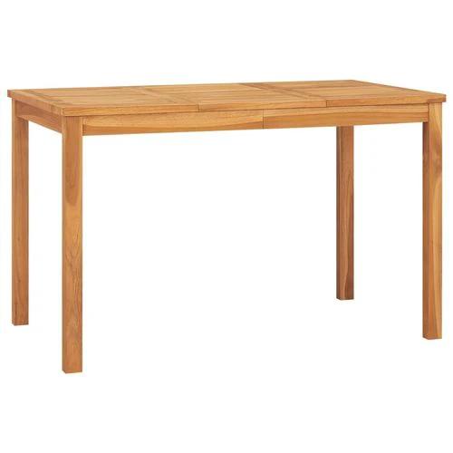 vidaXL Garden Table 80x80x77 cm Solid Teak Wood -