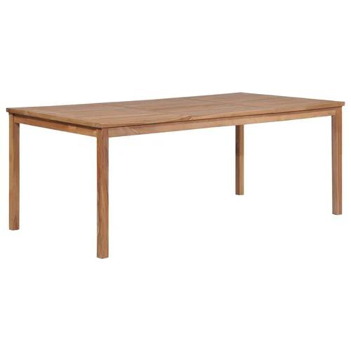 vidaXL Garden Table 80x80x77 cm Solid Teak Wood -