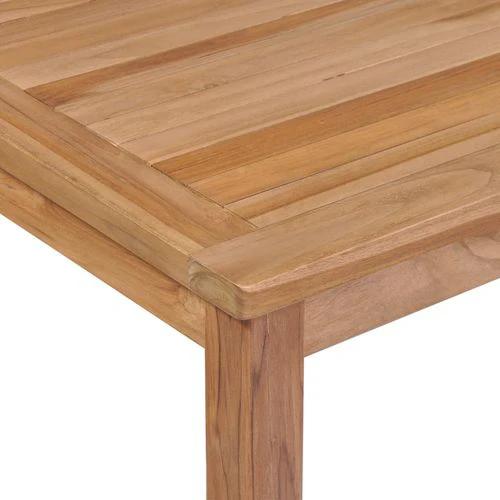 vidaXL Garden Table 80x80x77 cm Solid Teak Wood -
