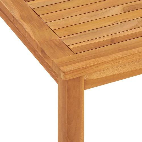 vidaXL Garden Table 80x80x77 cm Solid Teak Wood -