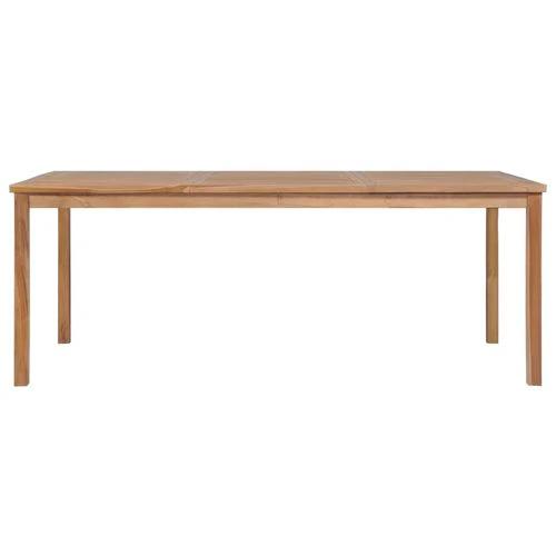 vidaXL Garden Table 80x80x77 cm Solid Teak Wood -