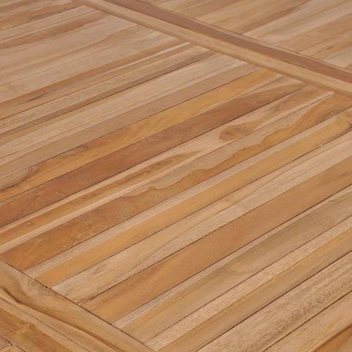 vidaXL Garden Table 80x80x77 cm Solid Teak Wood -