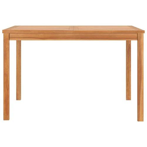 vidaXL Garden Table 80x80x77 cm Solid Teak Wood by vidaXL