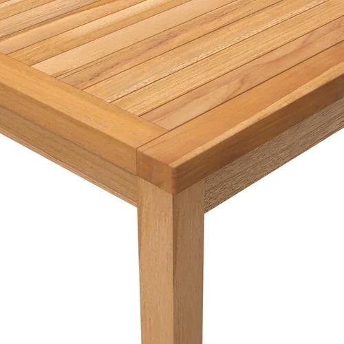 vidaXL Garden Table 80x80x77 cm Solid Teak Wood -