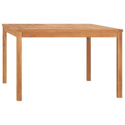 vidaXL Garden Table 80x80x77 cm Solid Teak Wood -