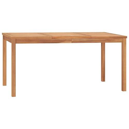 vidaXL Garden Table 80x80x77 cm Solid Teak Wood -