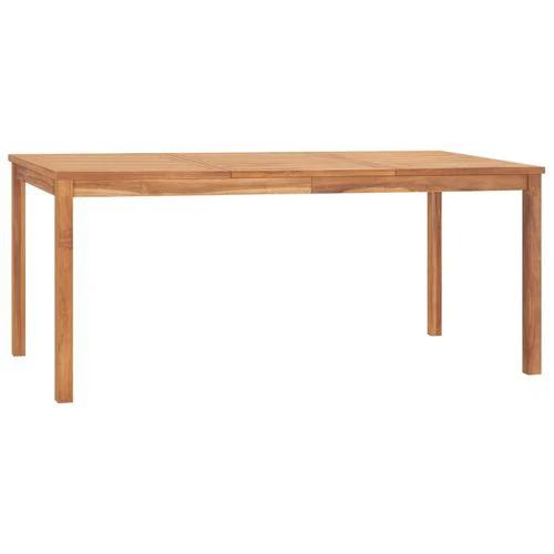 vidaXL Garden Table 80x80x77 cm Solid Teak Wood -