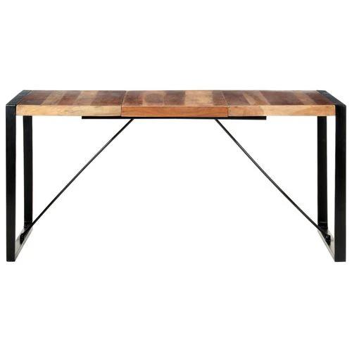 vidaXL vidaXL Dining Table 120x60x75 cm Solid Wood with Sheesham Finish -