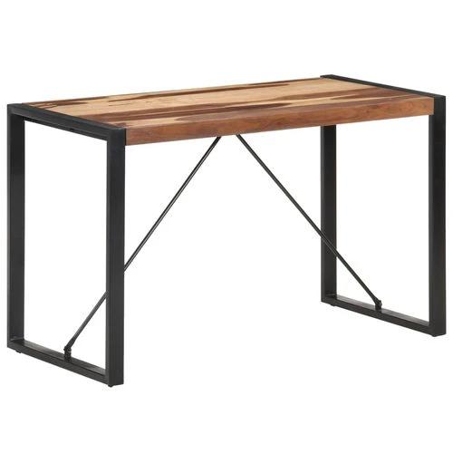 vidaXL vidaXL Dining Table 120x60x75 cm Solid Wood with Sheesham Finish -