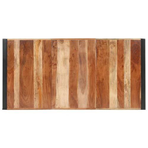 vidaXL vidaXL Dining Table 120x60x75 cm Solid Wood with Sheesham Finish -
