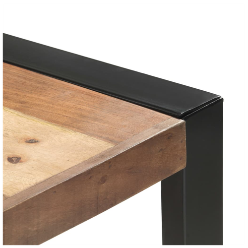 vidaXL vidaXL Dining Table 120x60x75 cm Solid Wood with Sheesham Finish -