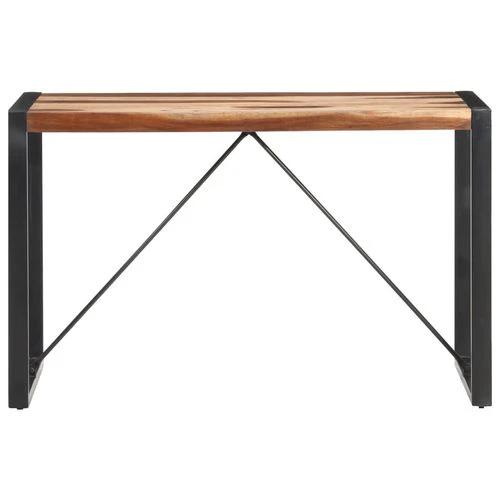 vidaXL vidaXL Dining Table 120x60x75 cm Solid Wood with Sheesham Finish -