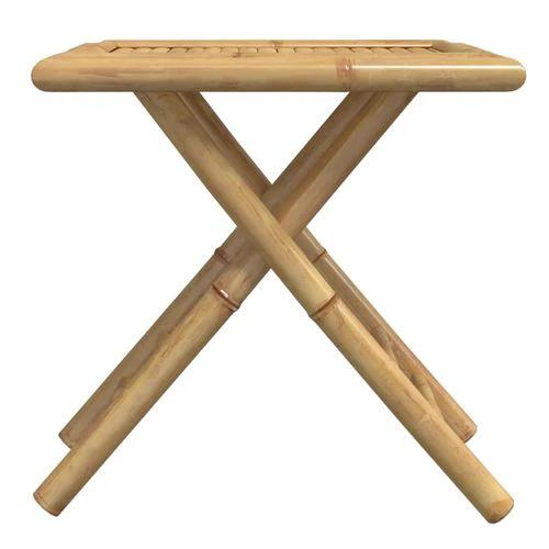 vidaXL Folding Garden Table 45x45x45 cm Bamboo by vidaXL