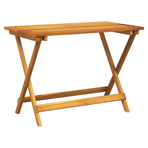 vidaXL vidaXL Folding Garden Table 50x50x50 cm Solid Wood Acacia -