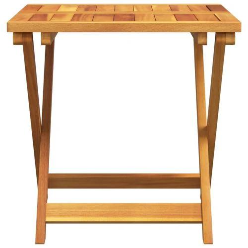 vidaXL vidaXL Folding Garden Table 50x50x50 cm Solid Wood Acacia -