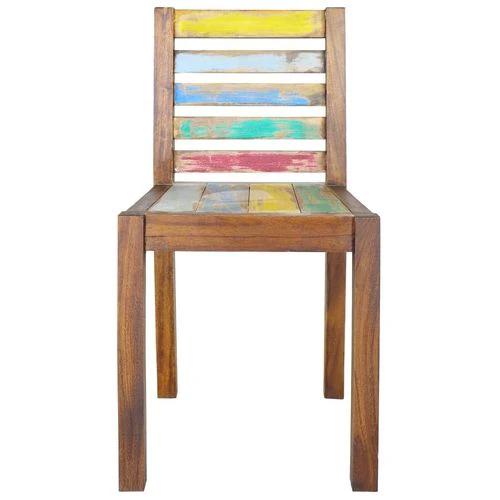 vidaXL vidaXL Dining Chairs 2 pcs Solid Reclaimed Wood -