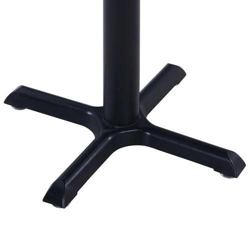 vidaXL Garden Table Black 60x60x75 cm by vidaXL