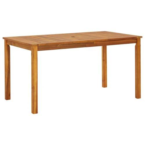 vidaXL Garden Table 85x85x74 cm Solid Acacia Wood by vidaXL