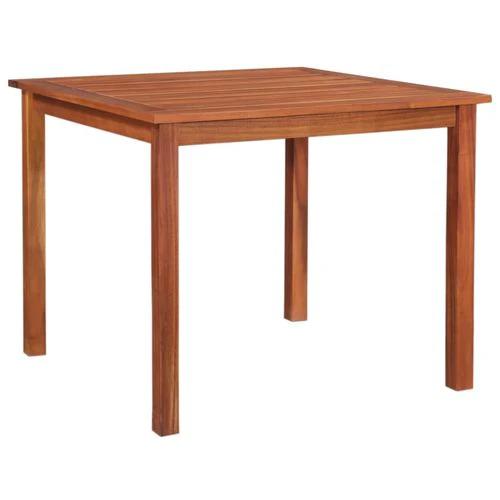 vidaXL vidaXL Garden Table 85x85x74 cm Solid Acacia Wood -