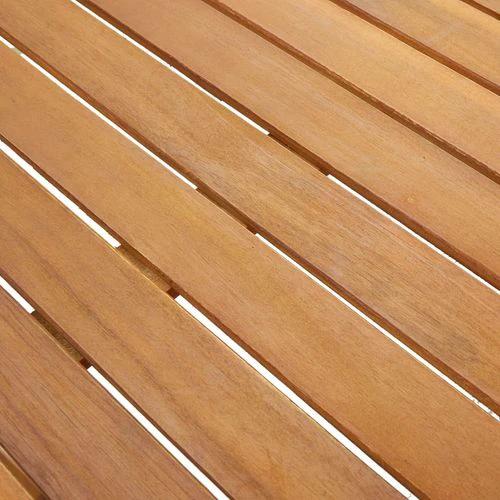 vidaXL Garden Table 85x85x74 cm Solid Acacia Wood by vidaXL