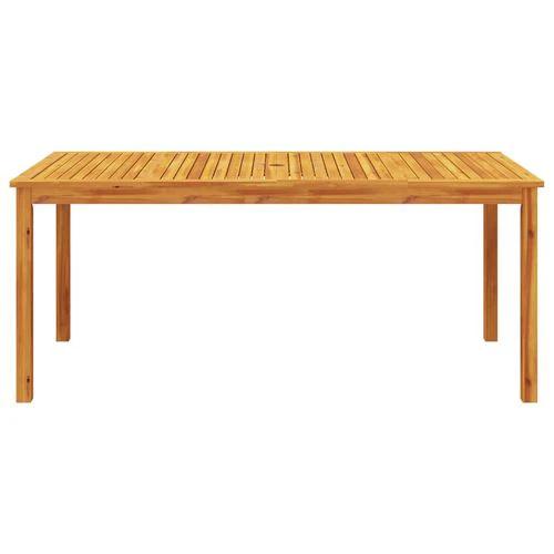 vidaXL Garden Table 85x85x74 cm Solid Acacia Wood by vidaXL